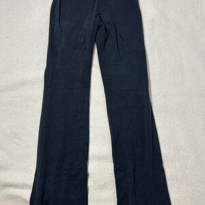 Y2K Victoria‎ Secret PINK Fold Over Rhinestone Flare Yoga Pants Leggings Sz M